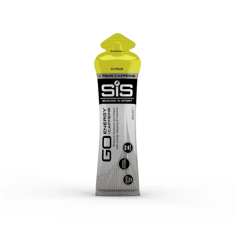 SiS GO Energy + Caffeine geel – kiire energia ja vaimne fookus