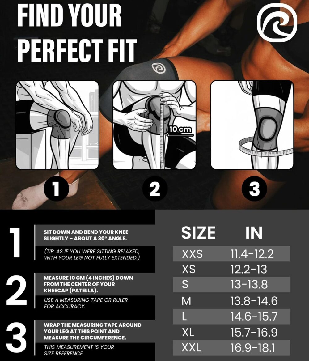 Rehband RX5 põlvetugi 5 mm – tugi, soojus ja liikuvus