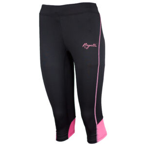 Rogelli Capri Suez jooksupüksid on 3/4 pikkusega, elastsest Dynacool  materjalist retuusid.