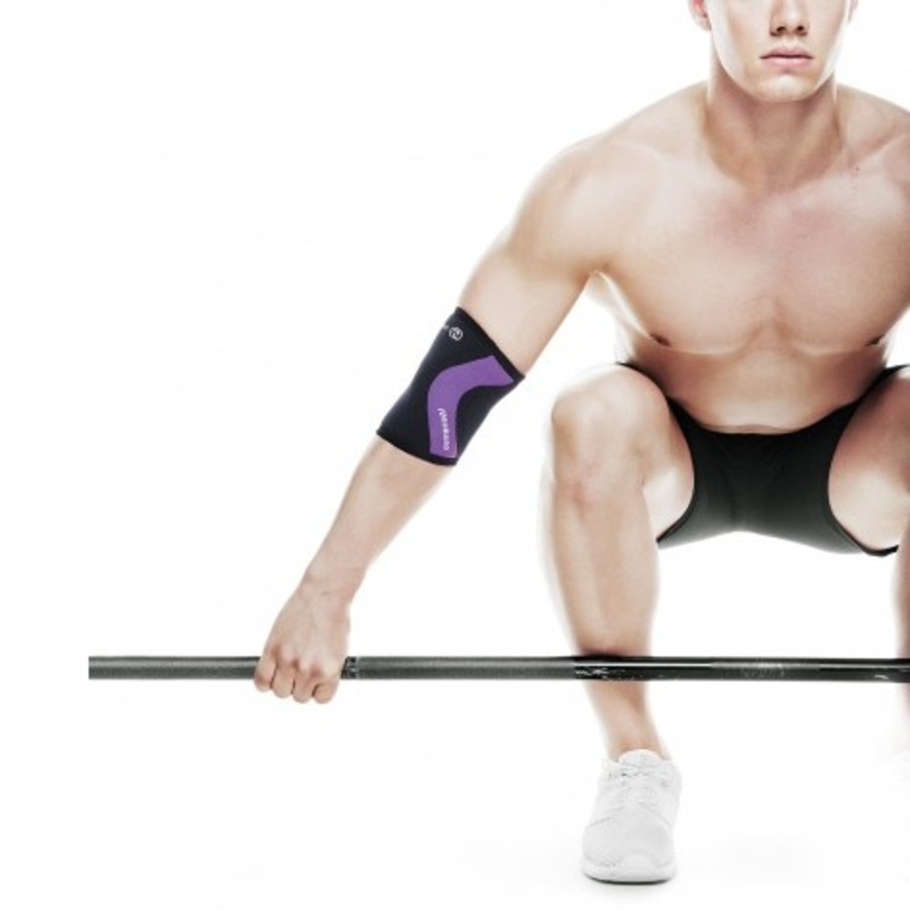 Rehband RX 5 mm küünarnukitugi - anatoomiline disain ja kindel istuvus.