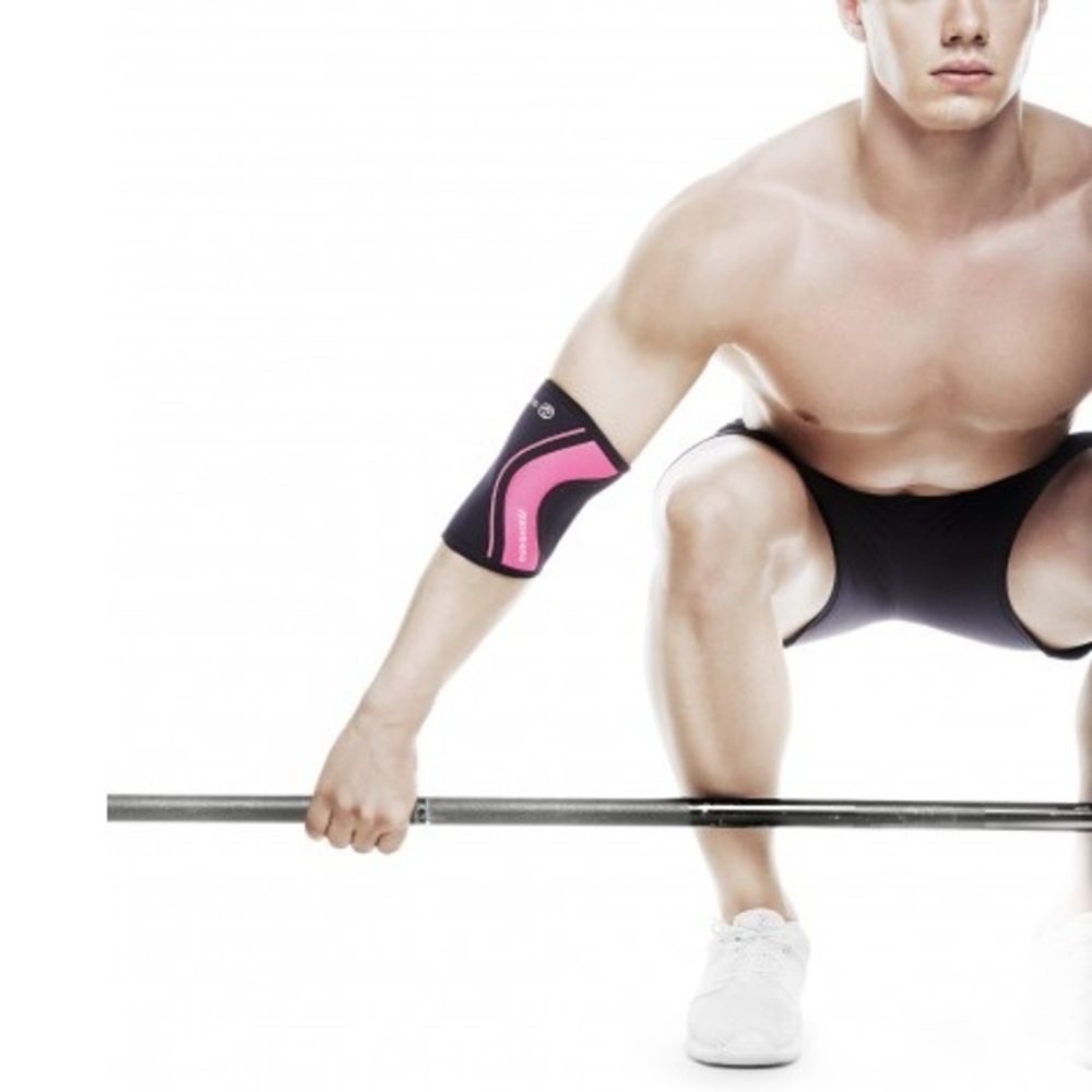 Rehband RX 5 mm küünarnukitugi - anatoomiline disain ja kindel istuvus.