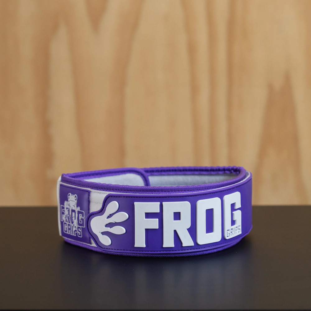 Frog tõstevöö – tugev ja mugav tõstevöö raskete kükkide, jõutõmmete ja CrossFit treeningu jaoks. Vastupidav nailon ja kindel kinnitus.