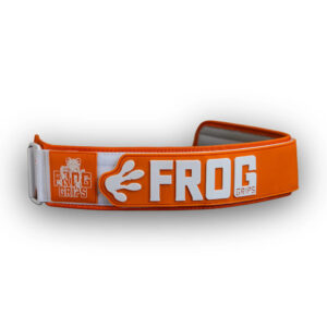 Frog tõstevöö – tugev ja mugav tõstevöö raskete kükkide, jõutõmmete ja CrossFit treeningu jaoks. Vastupidav nailon ja kindel kinnitus.