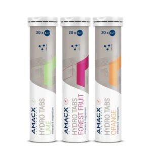 Amacx Hydro Tabs elektrolüüditabletid – hüdratsioon ja mineraalid