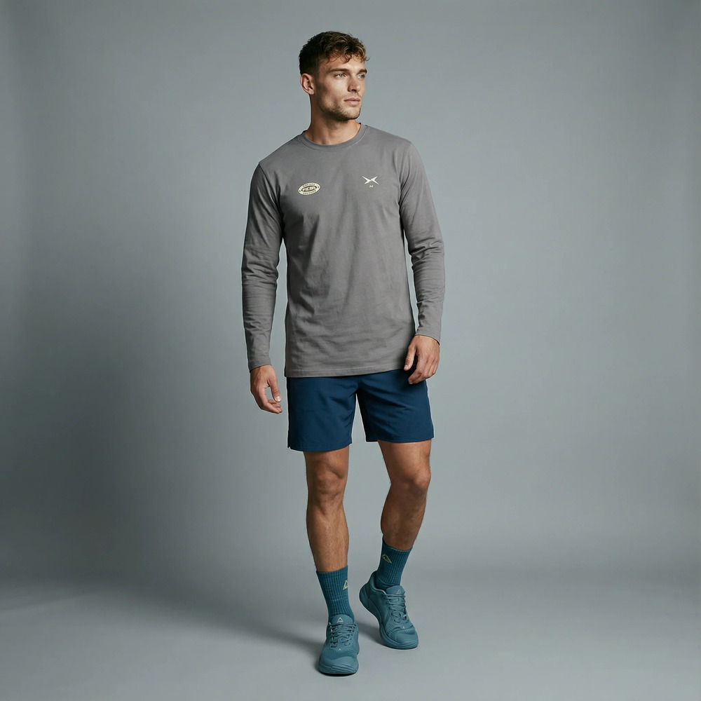 Picsil Lifestyle oversize puuvillane pikkade varrukatega särk