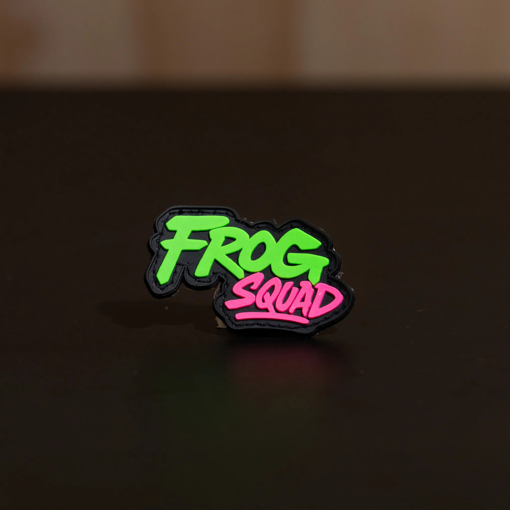 Frog embleem seljakotile